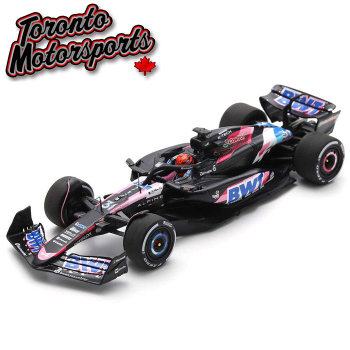 .2024 BWT Alpine F1 A524 #31 Esteban Ocon - Bahrain GP 1:43 Scale by Spark #SPA439518 (S9518)