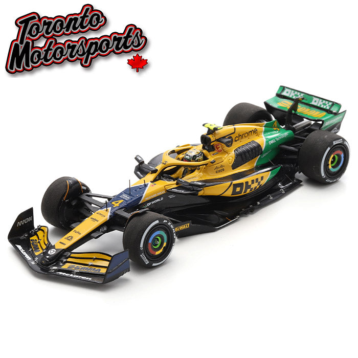 2024 McLaren MCL38 #4 Lando Norris – 4th Monaco GP 1:43 Scale by