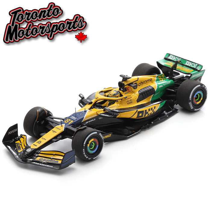 .2024 McLaren MCL38 #81 Oscar Piastri – 2nd Monaco GP 1:43 Scale by Spark #SPA439539 (S9539)