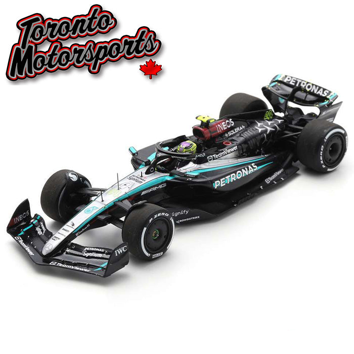 2024 Mercedes-AMG Petronas W15 #44 Lewis Hamilton - 2nd Las Vegas GP 1:43 Scale by Spark #SPA439546 (S9546)