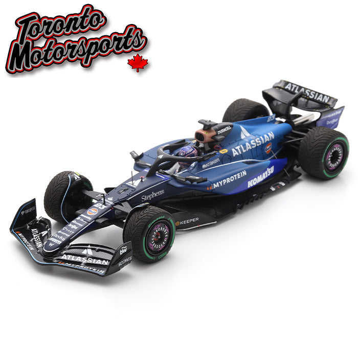 2025 Williams Racing FW47 F1 #23 Alex Albon - Australian GP 1:43 Scale by Spark #SPA439582 (S9582)