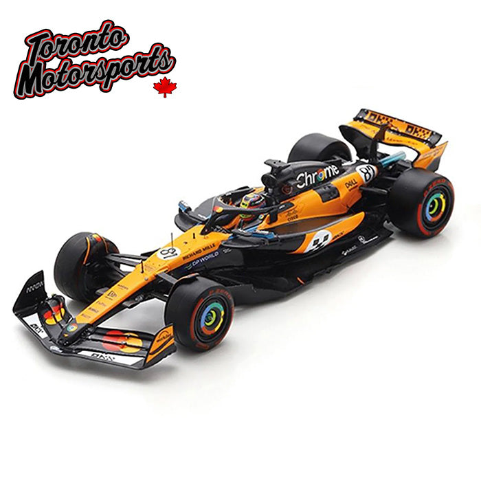 2025 McLaren MCL39 F1 #81 Oscar Piastri WINNER Spanish GP 1:43 Scale by Spark #SPA439621 (S9621)