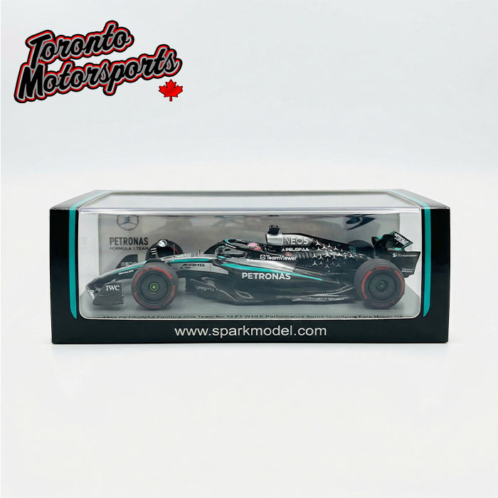 2025 Mercedes-AMG Petronas W16 F1 #12 Kimi Antonelli - Sprint Qualifying Pole Miami GP 2025 1:43 Scale by Spark #SPA439627 (S9627)