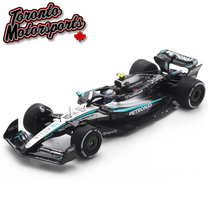 2025 Mercedes-AMG Petronas W16 F1 #12 Kimi Antonelli -  Azerbaijan GP 1:43 Scale by Spark #S9632