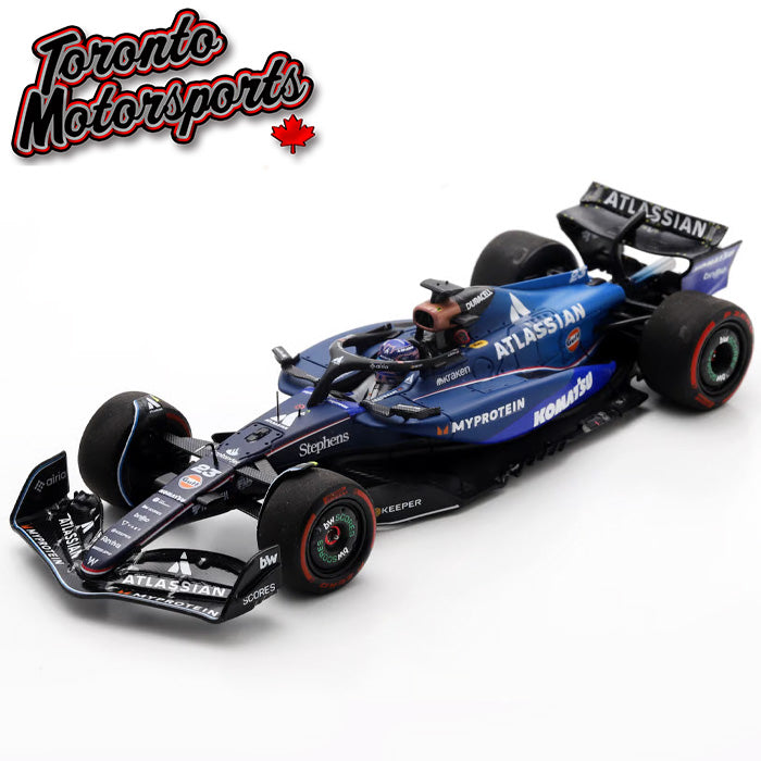 2025 Williams Racing FW47 F1 #23 Alex Albon - Dutch GP 1:43 Scale by Spark #S9638