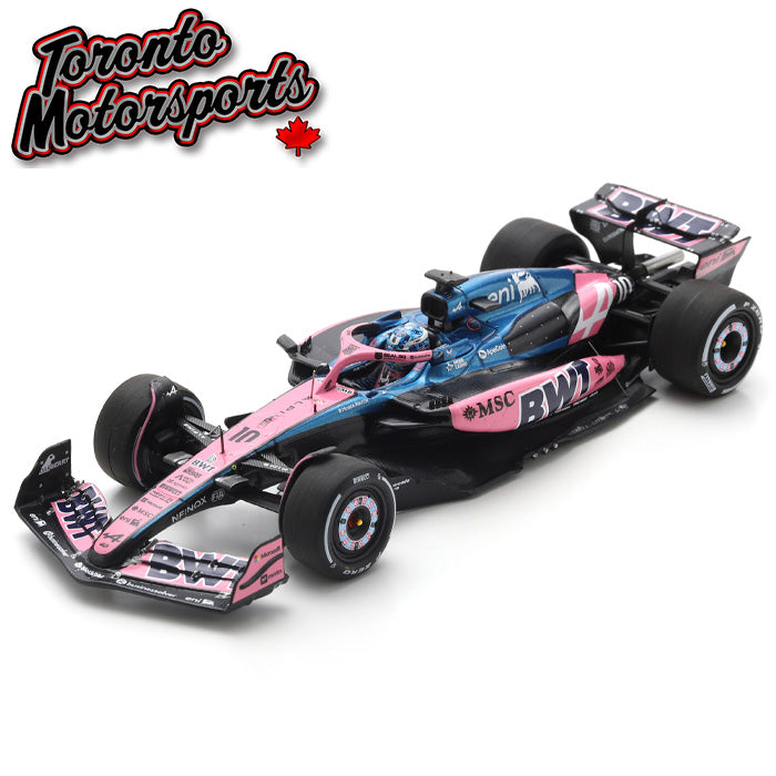 2025 BWT Alpine F1 A525 #10 Pierre Gasly - Las Vegas GP (w/Pit Board) 1:43 Scale by Spark #S9673