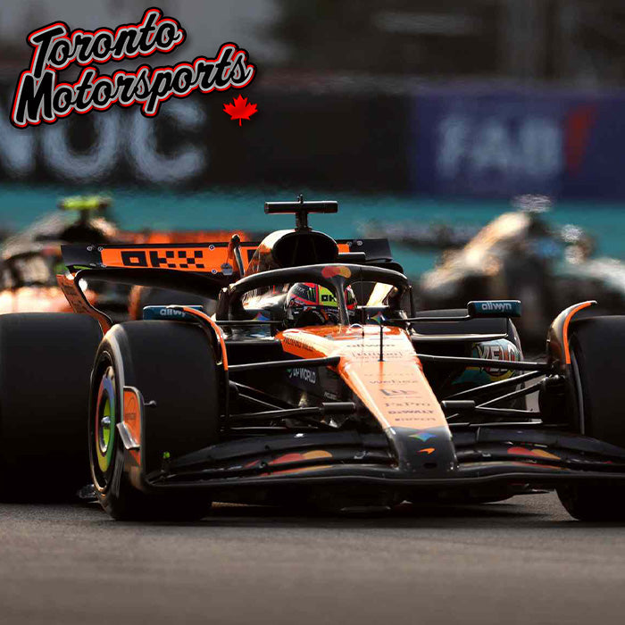 2025 McLaren MCL39 F1 #81 Oscar Piastri - 2nd Abu Dhabi GP - 1:43 Scale by Spark #S9679