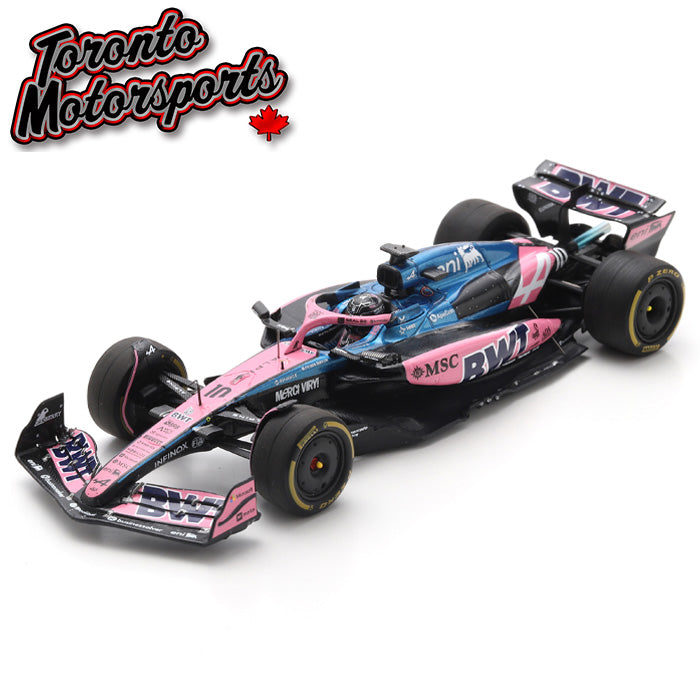 2025 BWT Alpine F1 A525 #10 Pierre Gasly - Abu Dhabi GP 1:43 Scale by Spark #S9682