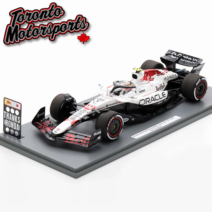 2025 Red Bull Racing RB21 F1 #22 Yuki Tsunoda - Japanese GP (W/ PIT BOARD) 1:18 Scale by Spark #SPA1801005 (18S1005))