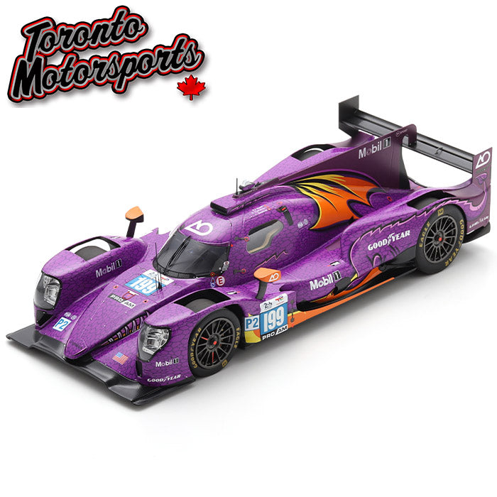 2025 Oreca 07 - Gibson AO Racing "Spike" #199 Hyett/Camron/Deletraz - 3rd LMP2 class 24HR Le Mans 1:18 Scale by Spark #SPA1801067 (18S1067)