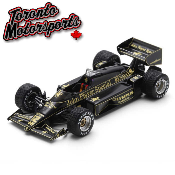 1985 Lotus 97T #12 Ayrton Senna – WINNER Portugal GP 1:43 Scale by Spark #SPA437152 (S7152)