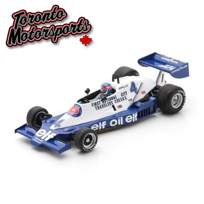 .1978 Tyrrell 008 #4 Patrick Depailler - 3rd Austrian GP 1:43 Scale by Spark #SPA437238 (S7238)