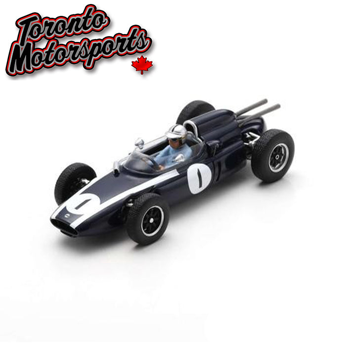 1961 Cooper T58 #1 Jack Brabham - German GP 1:43 Scale by Spark #SPA438074 (S8074)