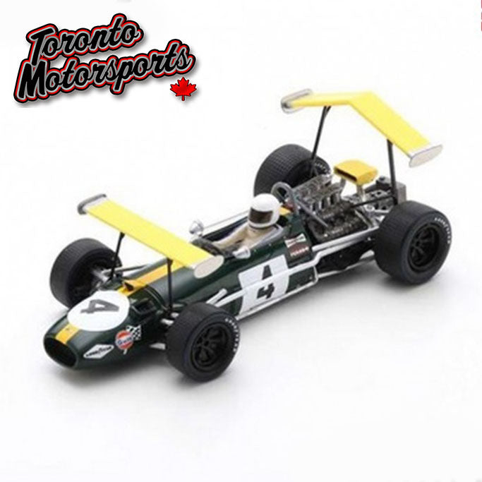 .1969 Brabham BT26A #4 Jacky Ickx - Spanish GP 1:43 Scale by Spark #SPA438315 (S8315)
