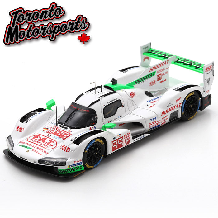 2025 Porsche 963 PROTON COMPETITION #99 Jani/Pino/Varrone - 24HR Le Mans 1:43 Scale by Spark #SPA439269 (S9269)
