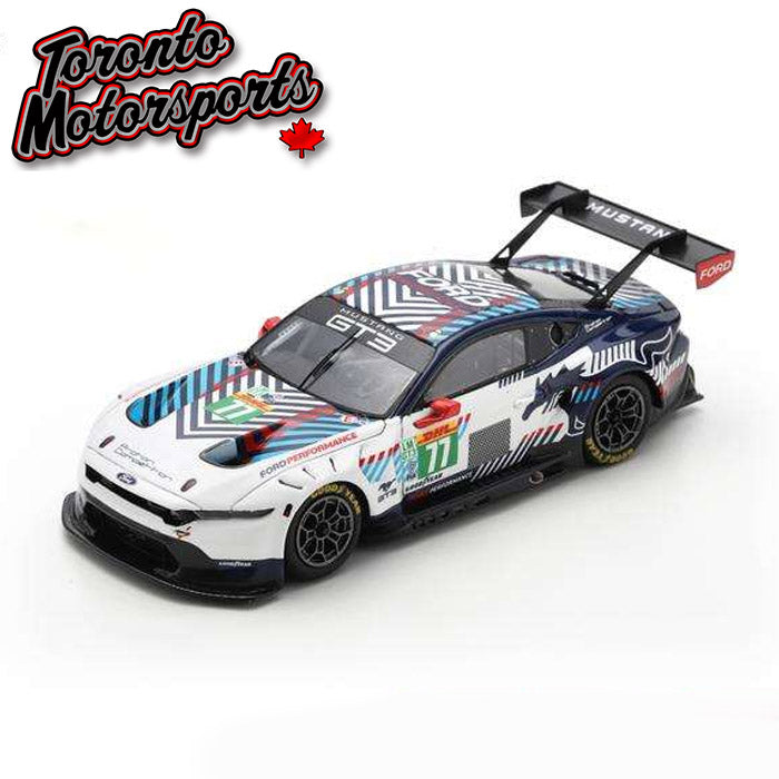 .2025 Ford Mustang LMGT3 PROTON COMPETITION #77 Sousa/Tuck/Barker - 24HR Le Mans 1:43 Scale by Spark #S9299