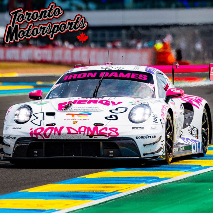 2025 Porsche 911 GT3 R LMGT3 IRON DAMES #85 Martin/Frey/Bovy – 24HR Le Mans 1:64 Scale by Spark #64S076