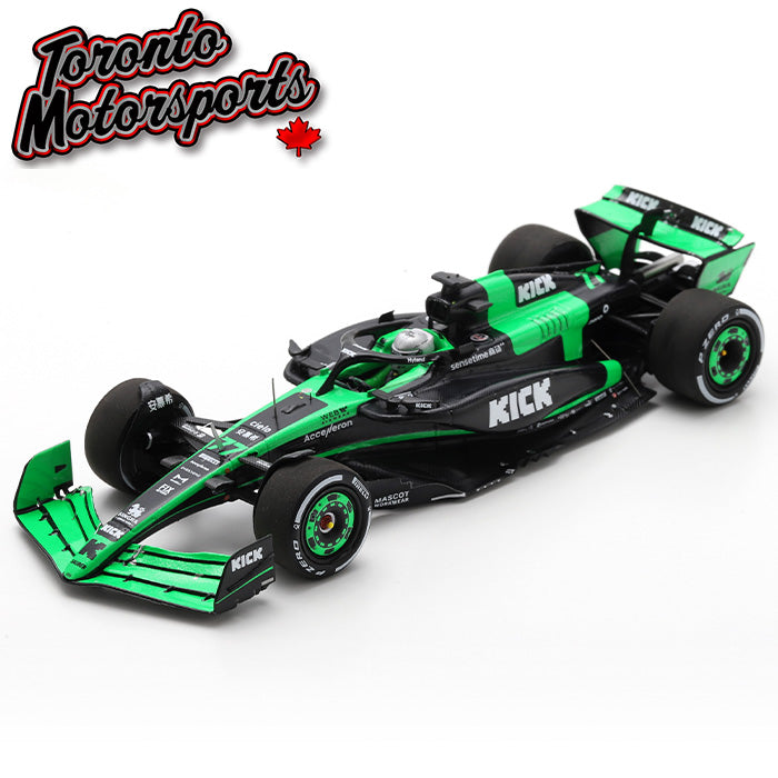 .2024 Stake Kick Sauber C44 #77 Valtteri Bottas "SAUBER LAST RACE" - Abu Dhabi GP 1:43 Scale by Spark #SPA439549 (S9549)