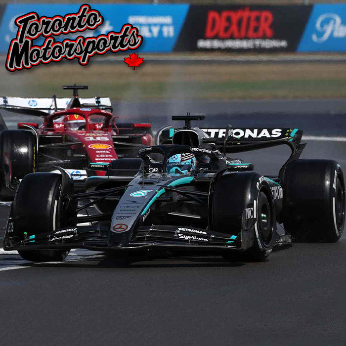 2025 Mercedes-AMG Petronas W16 F1 #63 George Russell - British GP 1:43 Scale by Spark #SPA439598 (S9598)