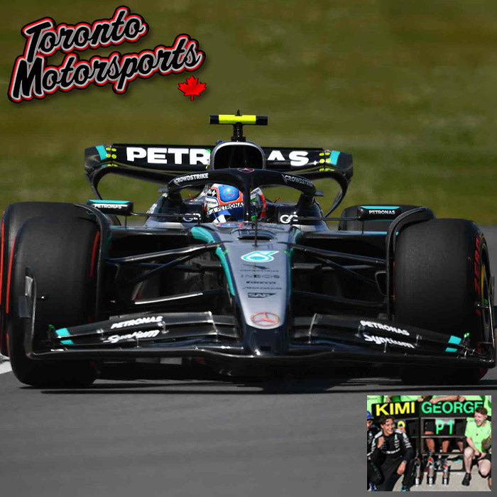 2025 Mercedes-AMG Petronas W16 F1 #12 Kimi Antonelli - 3rd Canadian GP 1:43 Scale by Spark #SPA439617 (S9617)