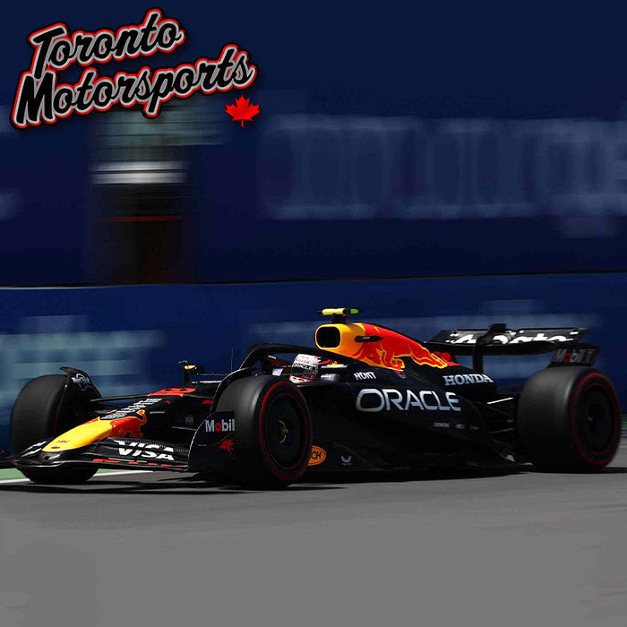 2025 Red Bull Racing RB21 F1 #22 Yuki Tsunoda - Canadian GP 1:43 Scale by Spark #S9618