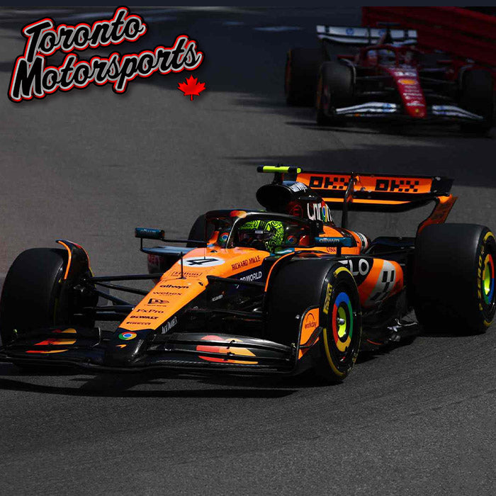 2025 McLaren MCL39 F1 #4 Lando Norris - WINNER Monaco GP 1:43 Scale by Spark #SPA439622 (S9622)