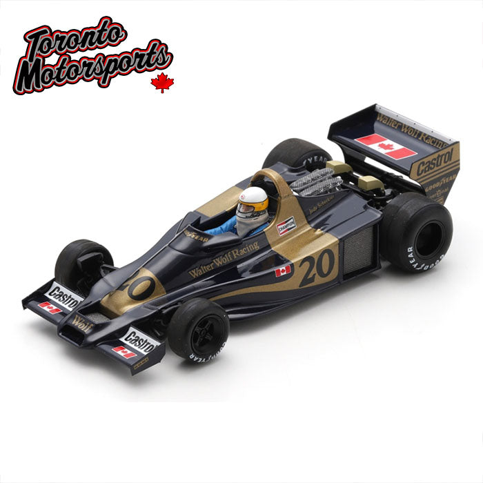 .1977 Wolf WR1 #20 Jody Scheckter - Monaco GP WINNER 1:43 Scale by Spark #SPA439996 (S9996)
