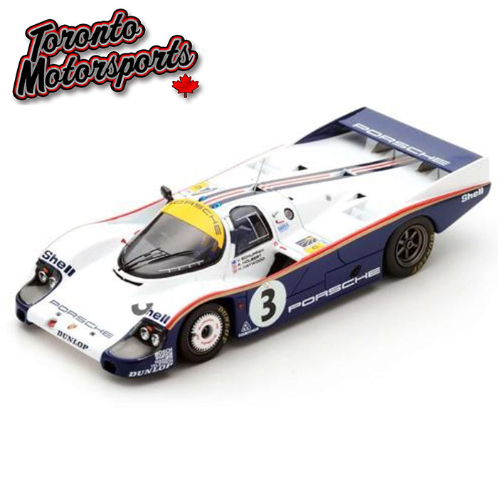 1983 Porsche 956 #3 Holbert/Haywood/Schuppan - WINNER LeMans 24H 1:43 Scale by Spark #SPA43LM83