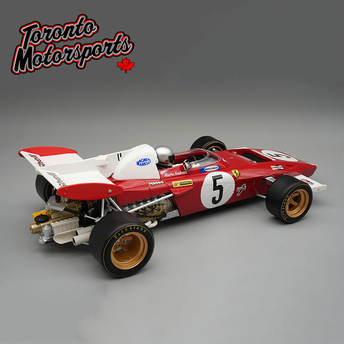 ミニカー Ferrari 312B2 #5 GP Nurburgring 1971 1971 Ferrari 312 B2 F1 #5 Mario Andretti (with Driver Figure