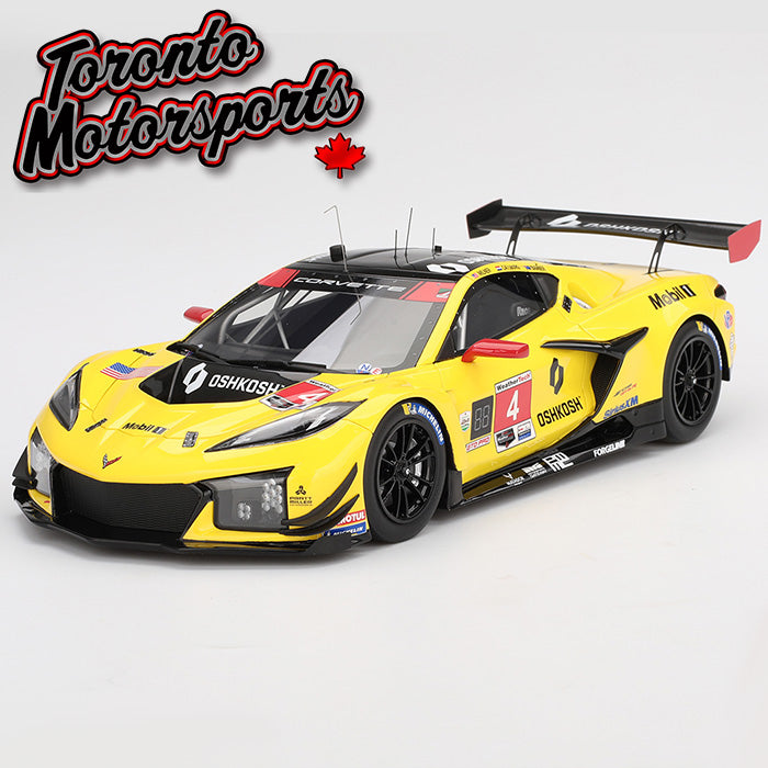 .2024 Chevrolet Corvette Z06 GT3.R Pratt Miller Motorsports #4 Bamber/Catsburg/Milner- IMSA Daytona 24hrs 1:18 Scale by True Scale Models #TS0571
