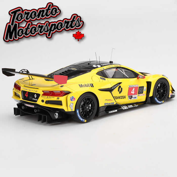 .2024 Chevrolet Corvette Z06 GT3.R Pratt Miller Motorsports #4 Bamber/Catsburg/Milner- IMSA Daytona 24hrs 1:18 Scale by True Scale Models #TS0571