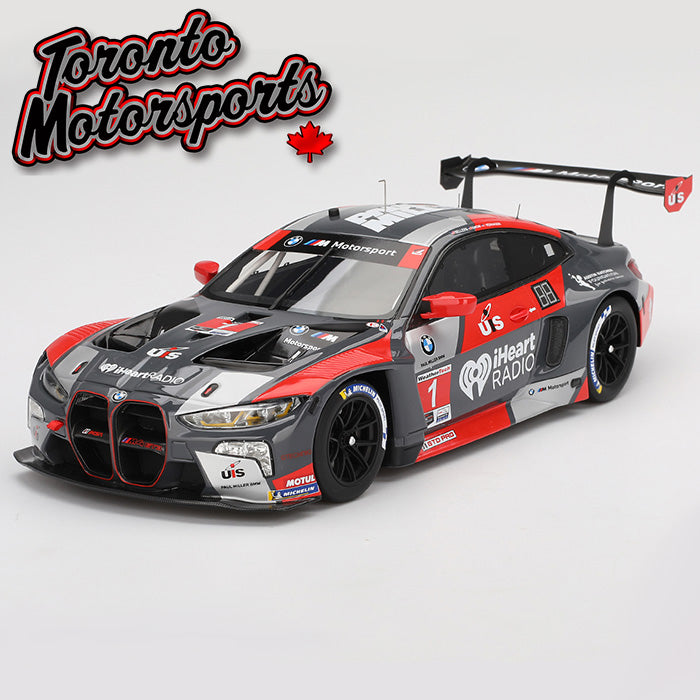 2024 BMW M4 GT3 Paul Miller Racing #1 van der Linde/Sellers/Snow/Verhagen – IMSA Sebring 12hrs 1:18 Scale by True Scale Models #TS0572