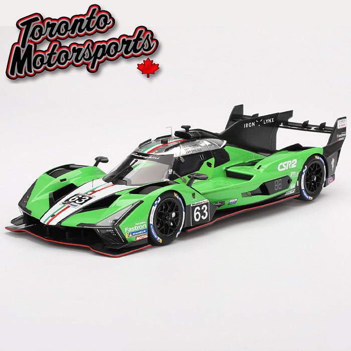 2024 Lamborghini SC63 Iron Lynx #63 Cairoli/Caldarelli/Grosjean – Sebring 12H 1:18 Scale by True Scale Models #TS0584