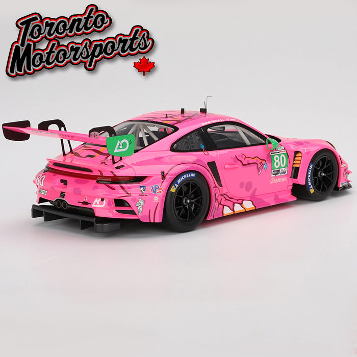 2023 Porsche 911 GT3 R AO Racing “ROXY” #80 Hyett/Priaulx – IMSA GT Challenge at VIR 1:18 Scale by True Scale Models #TS0589