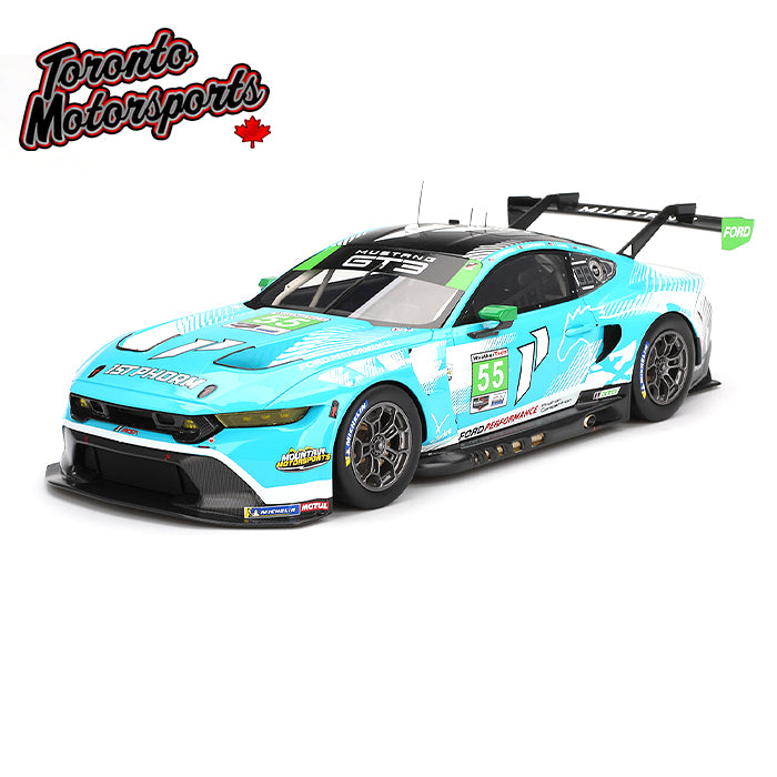 2024 Ford Mustang GT3 #55 Hardwick/Levorato/Lewis/Olsen – IMSA  Daytona 24hrs 1:18 Scale by True Scale Models #TS0604