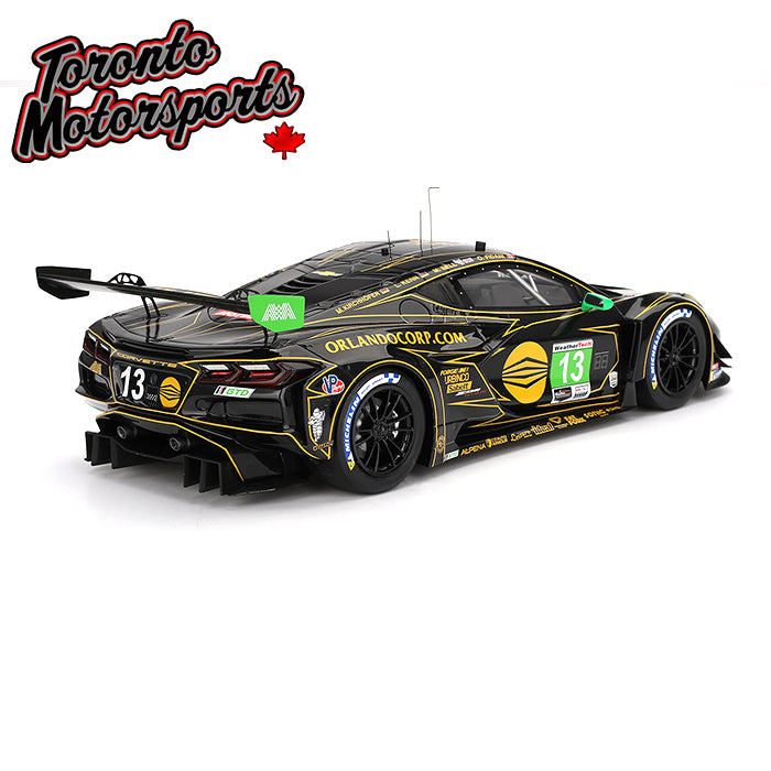 2025 Chevrolet Corvette Z06 GT3.R AWA #13 Bell/Fidani/Kern/Kirchhöfer- Class WINNER IMSA Daytona 24 Hrs. 1:18 Scale by TopSpeed #TS0615