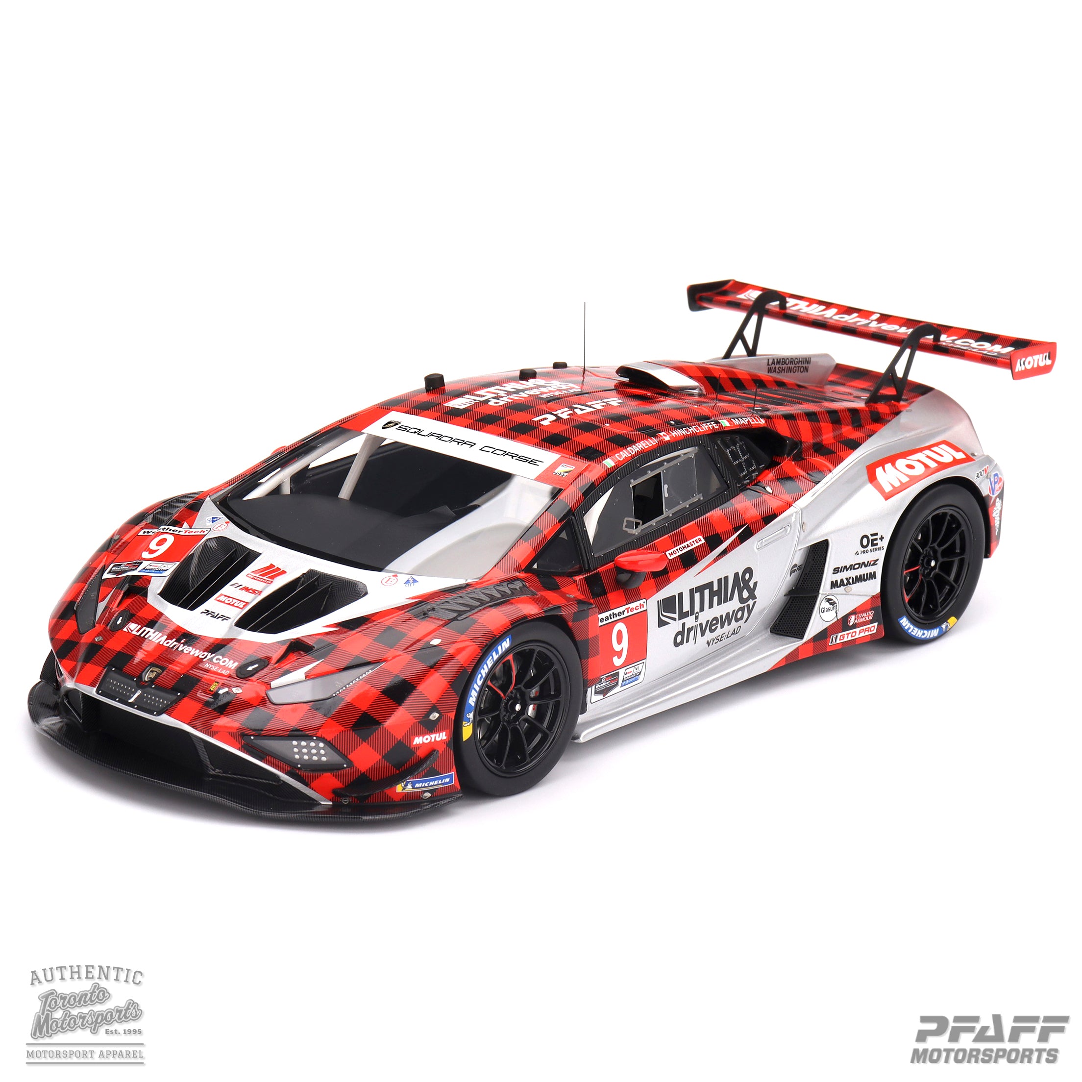 2025 Lamborghini Huracán GT3 Evo 2 Pfaff Motorsports #9 Caldarelli