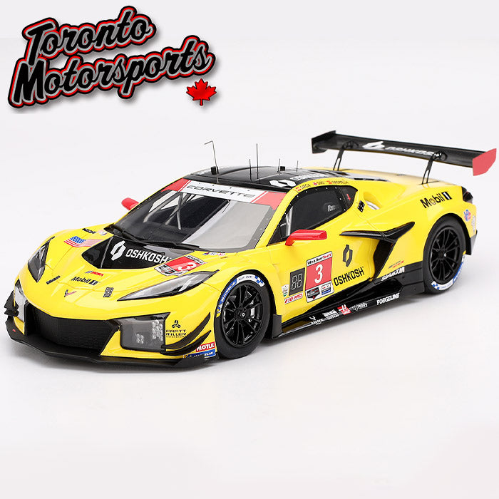 2025 Chevrolet Corvette Z06 GT3.R Pratt Miller Motorsports #3 García/Juncadella/Sims- IMSA Daytona 24hr 1:18 Scale by TopSpeed #TS0629