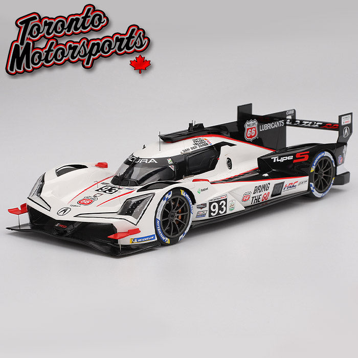 2025 Acura ARX-06 GTP Acura Meyer Shank Racing #93 Ohta/Palou/van der Zande/Yelloly – IMSA Daytona 24hr 1:18 Scale by TopSpeed #TS0631