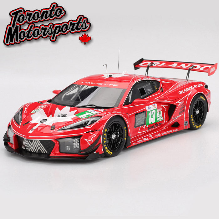 2025 Corvette Z06 LMGT3.R AWA RACING #13 Fidani/Kern/Bell – 24HR Le Mans - 1:18 Scale by TopSpeed #TS0644