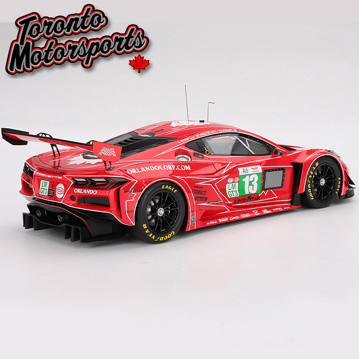 2025 Corvette Z06 LMGT3.R AWA RACING #13 Fidani/Kern/Bell – 24HR Le Mans - 1:18 Scale by TopSpeed #TS0644