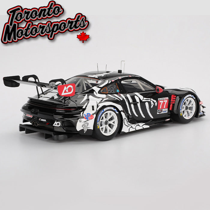 2025 Porsche 911 GT3 R AO Racing “REXY” Skeleton Car #77 – IMSA Petit LeMans 1:18 Scale by TopSpeed #TS0651 (TS0REXYPETIT)