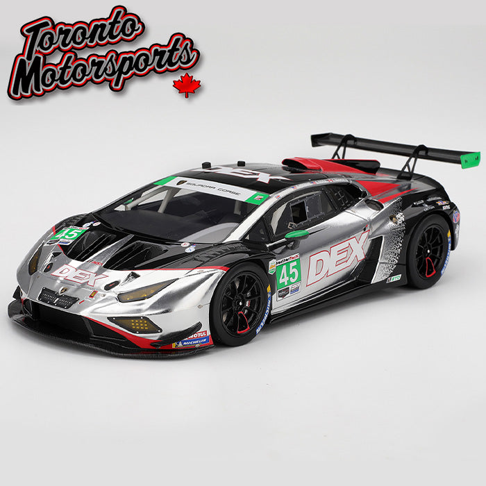 2025 Lamborghini Huracán GT3 EVO2 WTR #45 Doyle/Formal/Hindman/Marcelli- IMSA Daytona 24hr - 1:18 Scale by TopSpeed #TS0655