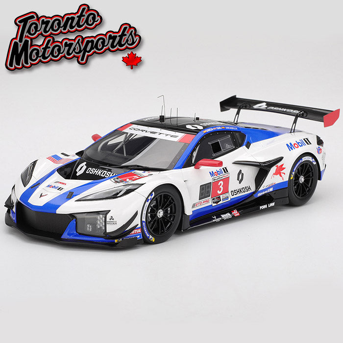 2025 Chevrolet Corvette Z06 GT3.R #3 García/Juncadella/Sims - IMSA 12 HRS of Sebring - 1:18 Scale by TopSpeed #TS0660