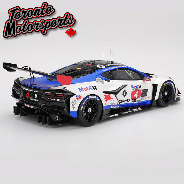 2025 Chevrolet Corvette Z06 GT3.R #4 Catsburg/Milner/Varrone - IMSA 12 HRS of Sebring - 1:18 Scale by TopSpeed #TS0661