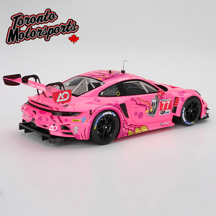 2025 Porsche 911 GT3 R (992) AO Racing 'ROXY' #77 – IMSA Detroit GP - 1:18 Scale by TopSpeed #TS0663