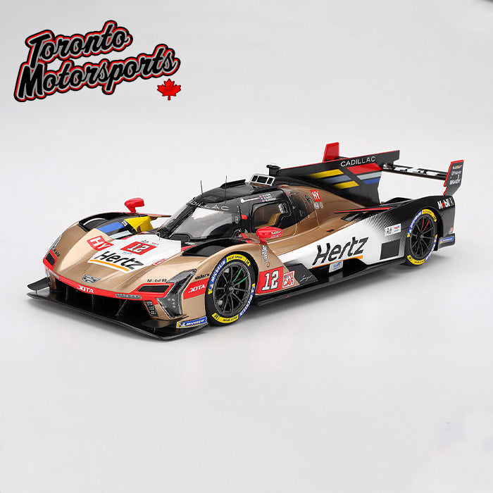 2025 Cadillac V-Series.R Hertz Team Jota #12 Lynn/Nato/Stevens – Le Mans 24 Hrs. - 1:18 Scale by TopSpeed #TS0679