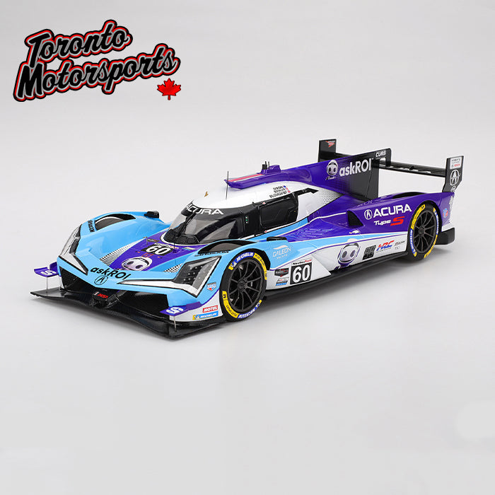 2025 Acura ARX-06 Meyer Shank Racing #60 Blomqvist/Braun/Dixon – IMSA Sebring 12 Hrs. - 1:18 Scale by TopSpeed #TS0689