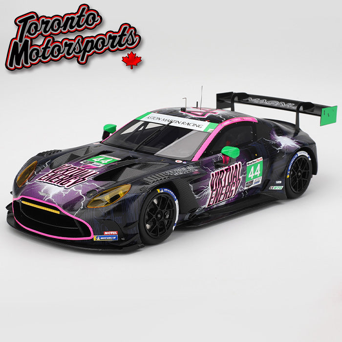 2025 Aston Martin Vantage GT3 Evo Magnus Racing #44 Potter/Pumpelly/Sørensen - IMSA Walkins Glen 6 Hrs - 1:18 Scale by TopSpeed #TS0690