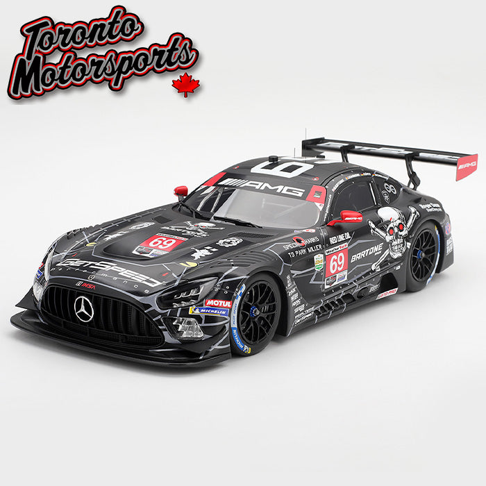 2026 Mercedes-AMG GT3 GetSpeed #69 Bartone/Götz/Gounon/Schiller  – IMSA Daytona 24 Hrs - 1:18 Scale by TopSpeed #TS0716